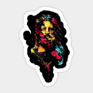 Greek sculpture in color Sticker